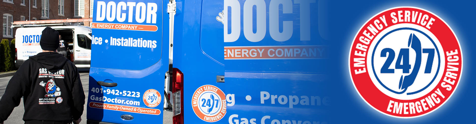 Gas Doctor offers 24/7 Emergency Heating Service for RI & Southeastern MA