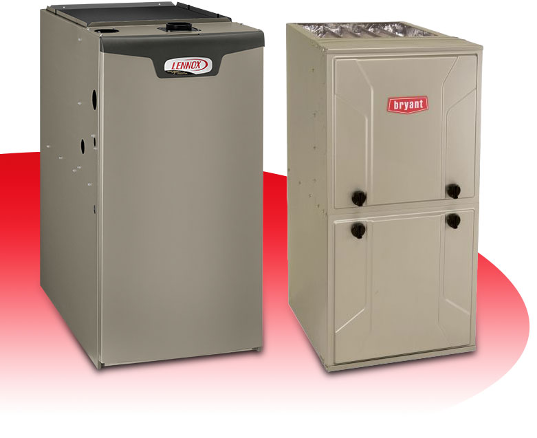 Gas Doctor installs top brands of gas fired furnaces from Lennox and Bryant