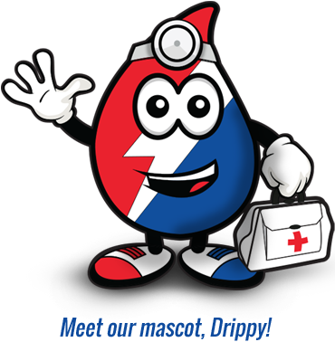 Drippy the cartoon mascot of Gas Doctor